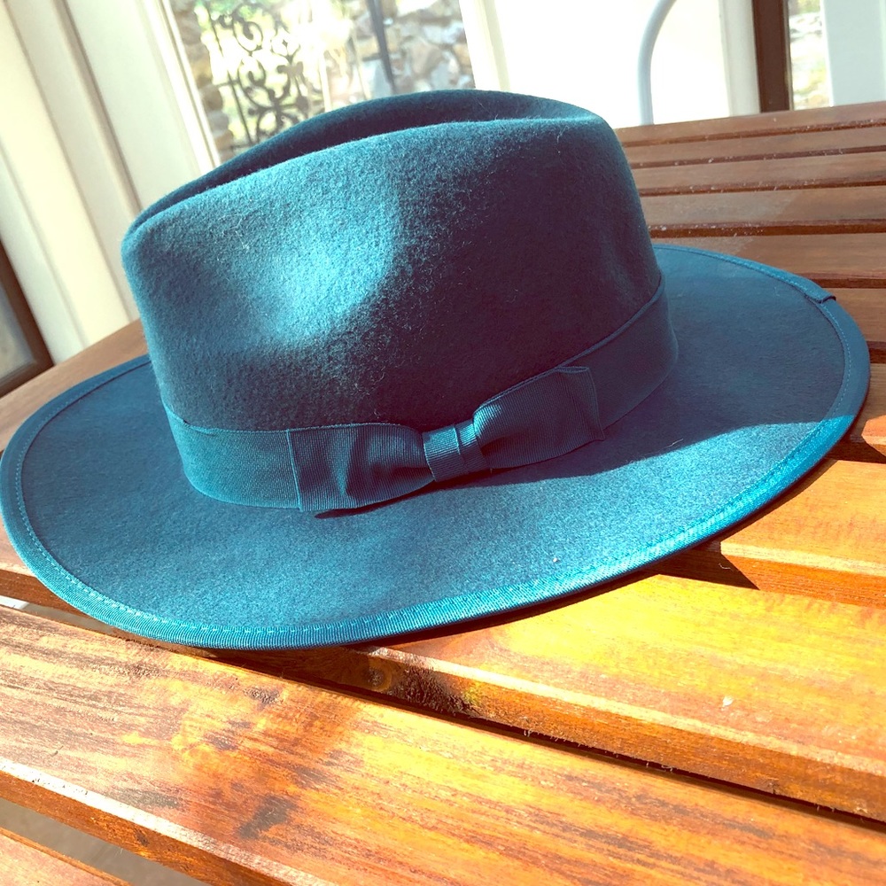 Free People Hat Teal